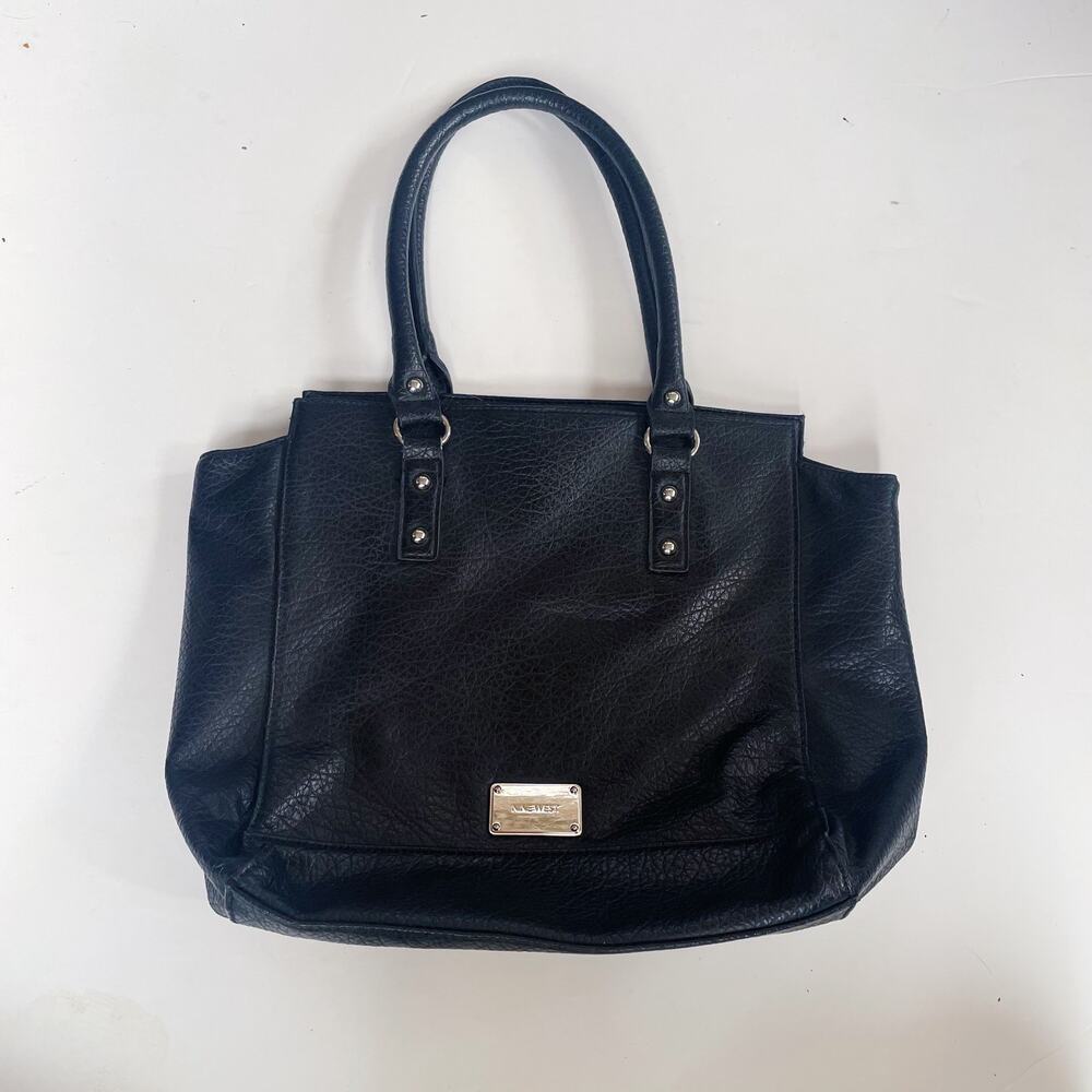 Y2K Nine West Black Leather Bag